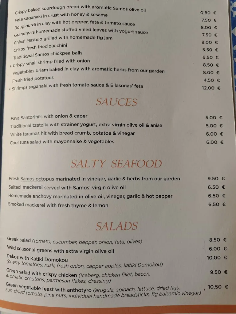 Menu_Glaros Seaside Restaurant Samos_Samos_image_3