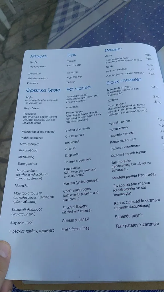 Menu_Andreas Place_Samos_image_3