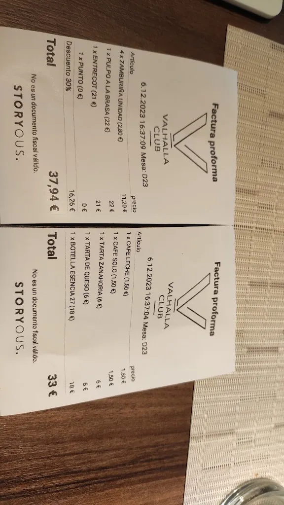 Menu_Valhalla Alpedrete_Alpedrete_image_1