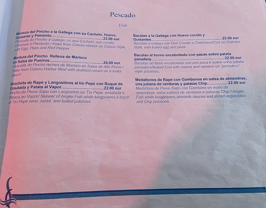 Menu_The Mermaids Scenic Restaurant_Viveiro_immagine_1