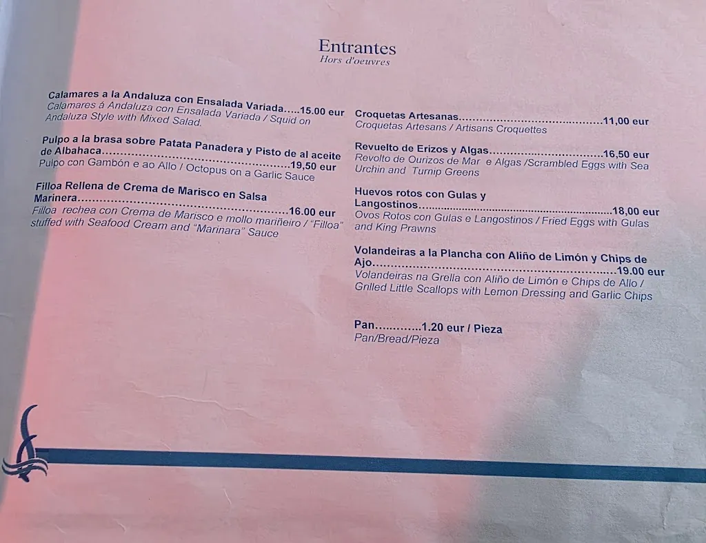 Menu_The Mermaids Scenic Restaurant_Viveiro_immagine_2