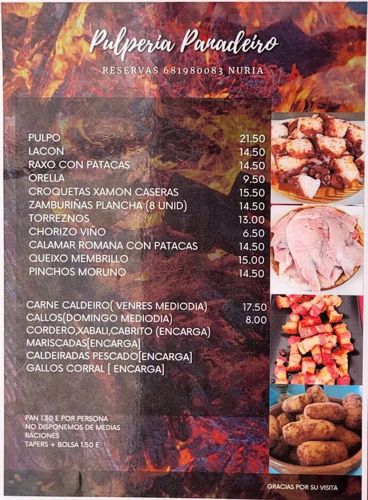 Menu_Pulpería O Panadeiro_Viveiro_image_2