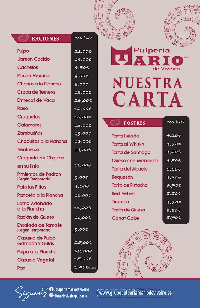 Menu_Pulpería Mario de Viveiro San Roque_Viveiro_image_1