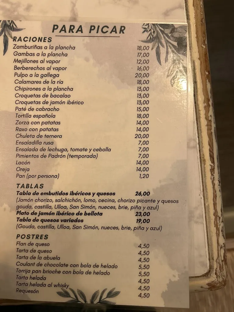 Menu_The Tavern Pulpería_Viveiro_image_1