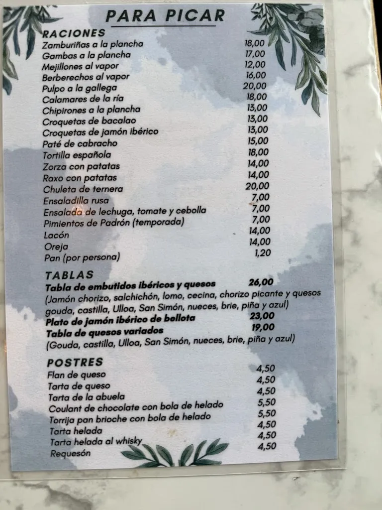 Menu_The Tavern Pulpería_Viveiro_image_2