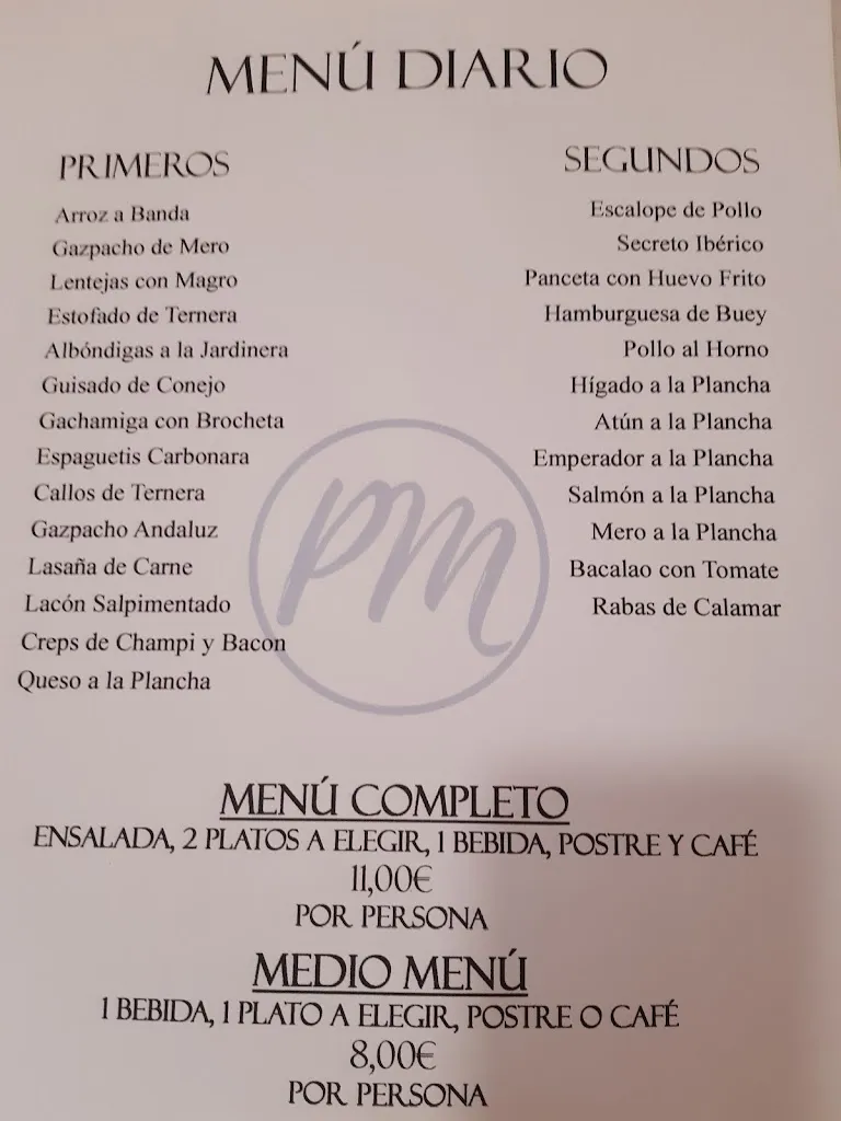 Menu_Cafeteria Restaurante PM_Monóvar/Monòver_image_1