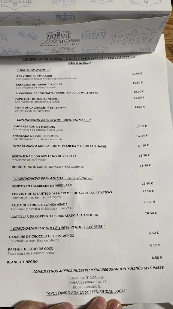 Menu_Casa José_Aranjuez_image_3