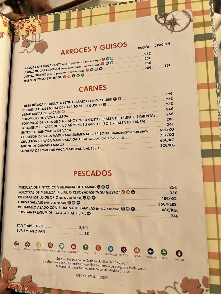 Menu_Restaurante El Tomate De Aranjuez_Aranjuez_image_2