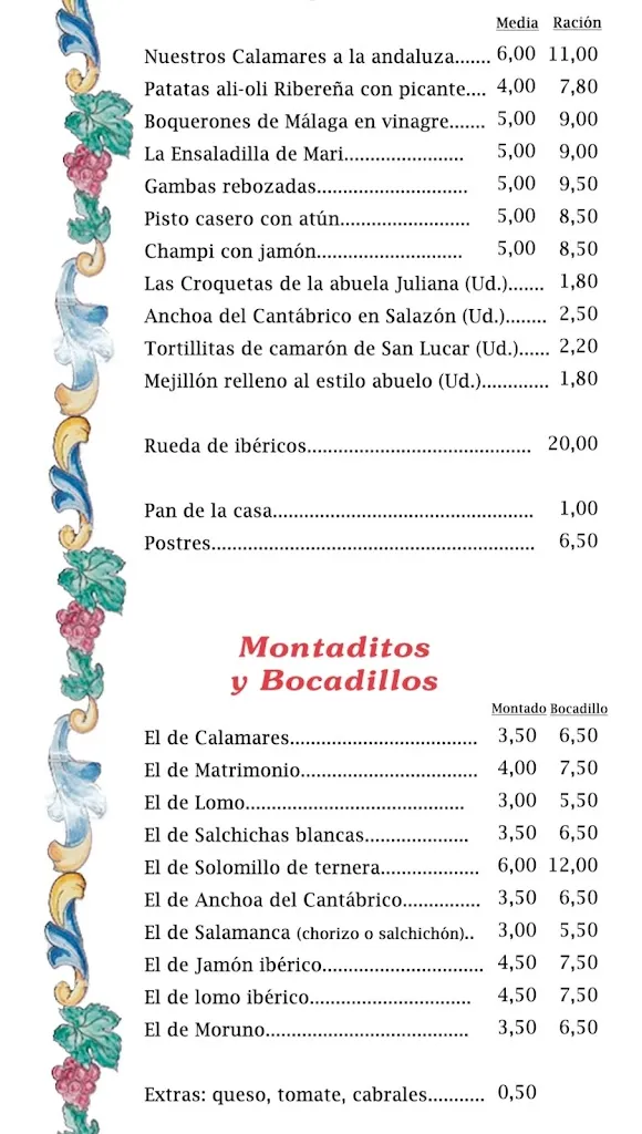 Menu_Restaurante Casa Pablete_Aranjuez_immagine_2