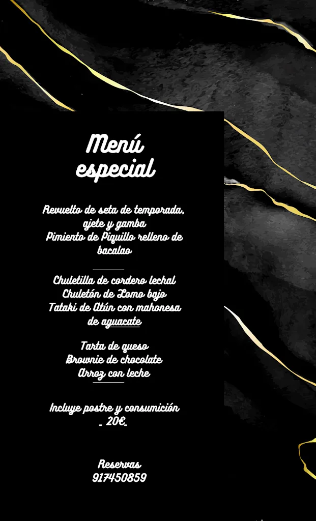 Menu_La Zona Bar_Algete_image_4