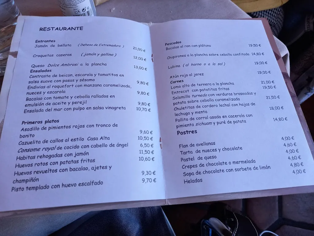 Menu_Bar restaurante La Casa Alta_Belmonte de Tajo_image_1