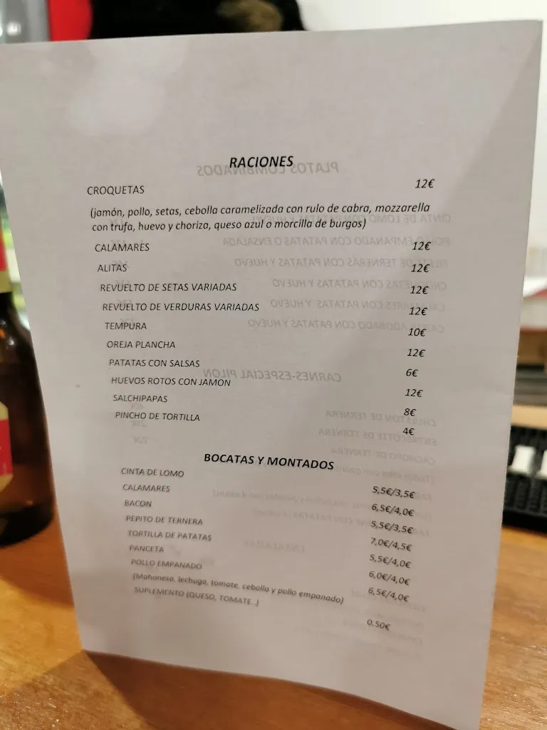 Menu_Bar-Restaurante El Pilón_Berrueco El_image_3