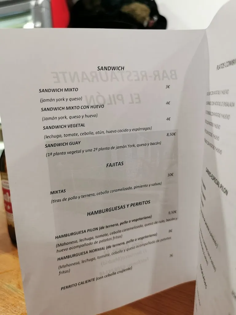Menu_Bar-Restaurante El Pilón_Berrueco El_image_4