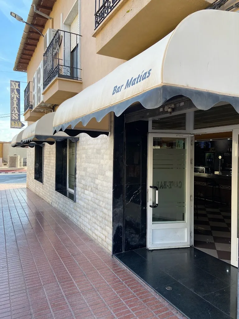 Bar Matías restaurant in Monóvar/Monòver
