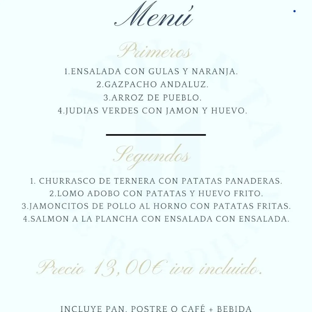 Menu_Restaurante La Puerta de Boadilla._Boadilla del Monte_image_1