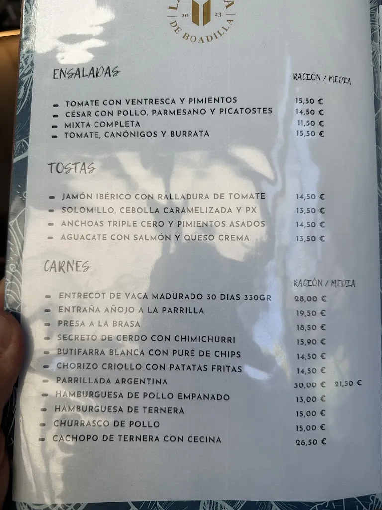 Menu_Restaurante La Puerta de Boadilla._Boadilla del Monte_image_4