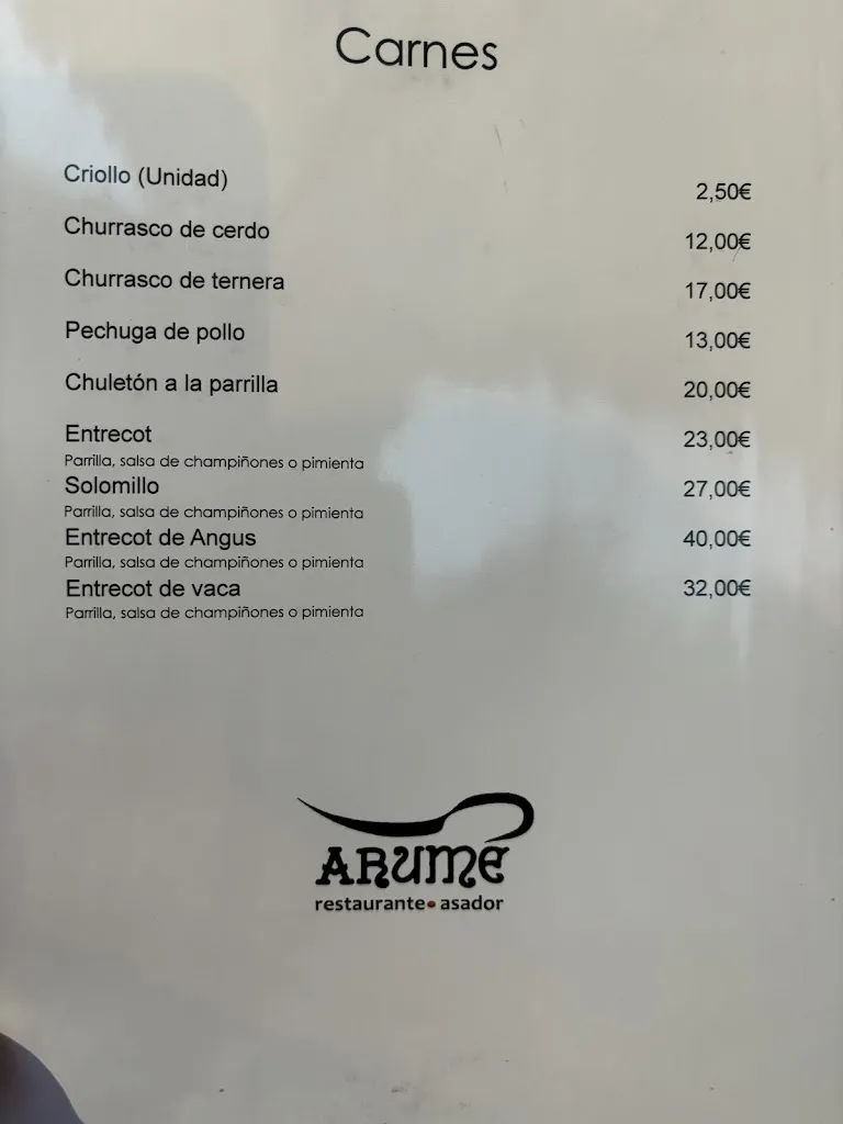 Menu_Restaurante Arume Asador_Boiro_image_1