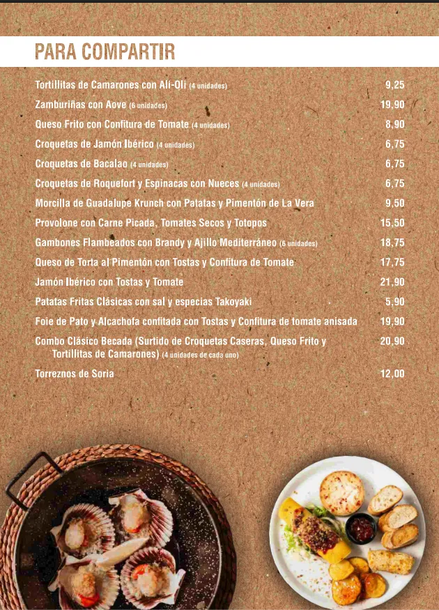 Menu_BECADA | Restaurante en Becerril de la Sierra_Becerril de la Sierra_image_1