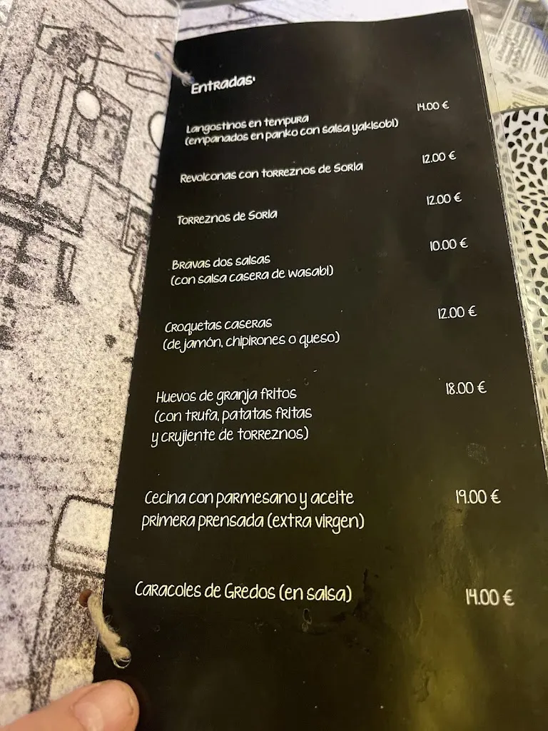 Menu_La Taberna de los Cerros_Becerril de la Sierra_image_1