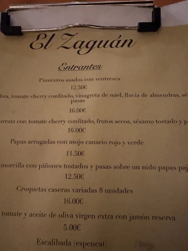 Menu_Restaurante El Zaguán_Becerril de la Sierra_image_1