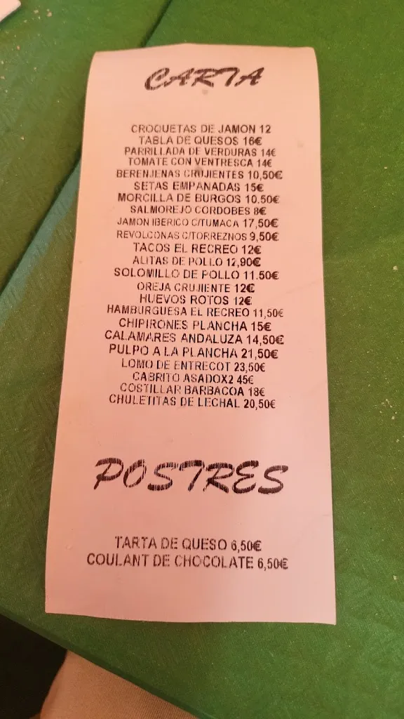 Menu_El Recreo_Becerril de la Sierra_image_3