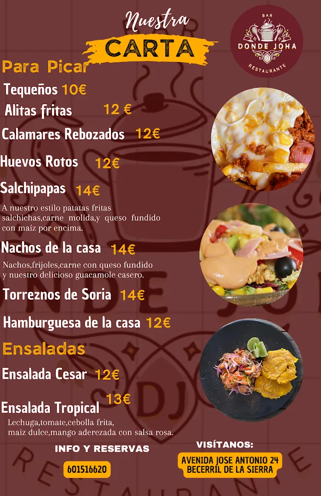 Menu_Donde Joha_Becerril de la Sierra_image_2