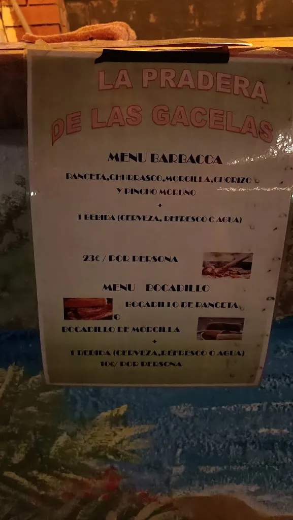 Menu_Restaurante Las Gacelas_Becerril de la Sierra_image_3