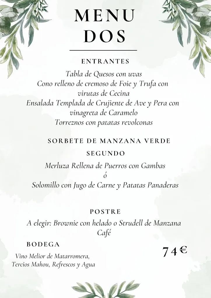 Menu_Restaurante Lhumbre_Becerril de la Sierra_image_1