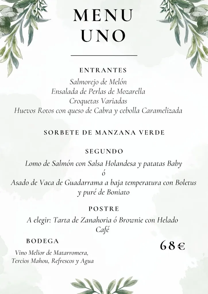 Menu_Restaurante Lhumbre_Becerril de la Sierra_image_2