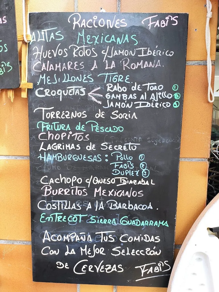 Menu_Fabi's_Becerril de la Sierra_image_1
