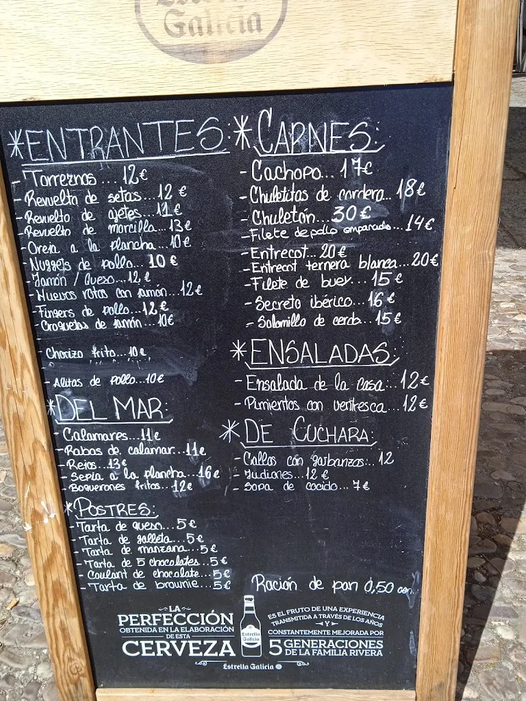 Menu_Café Bar Ya Hera Ora_Berzosa del Lozoya_immagine_3