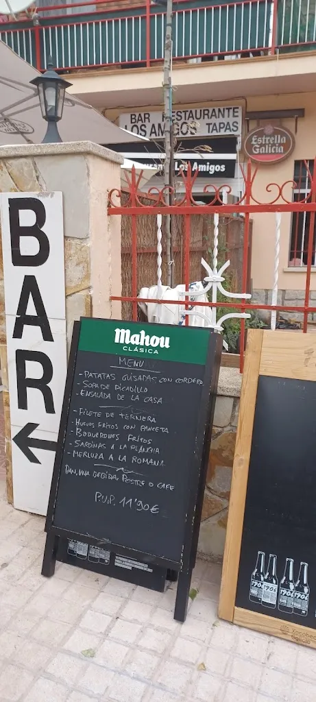 Menu_Bar Restaurante Tapas Los Amigos_Berzosa del Lozoya_image_2