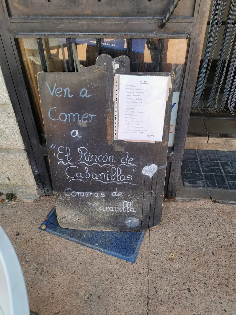 Menu_Restaurante El Rincón de Cabanillas_Cabanillas de la Sierra_image_1