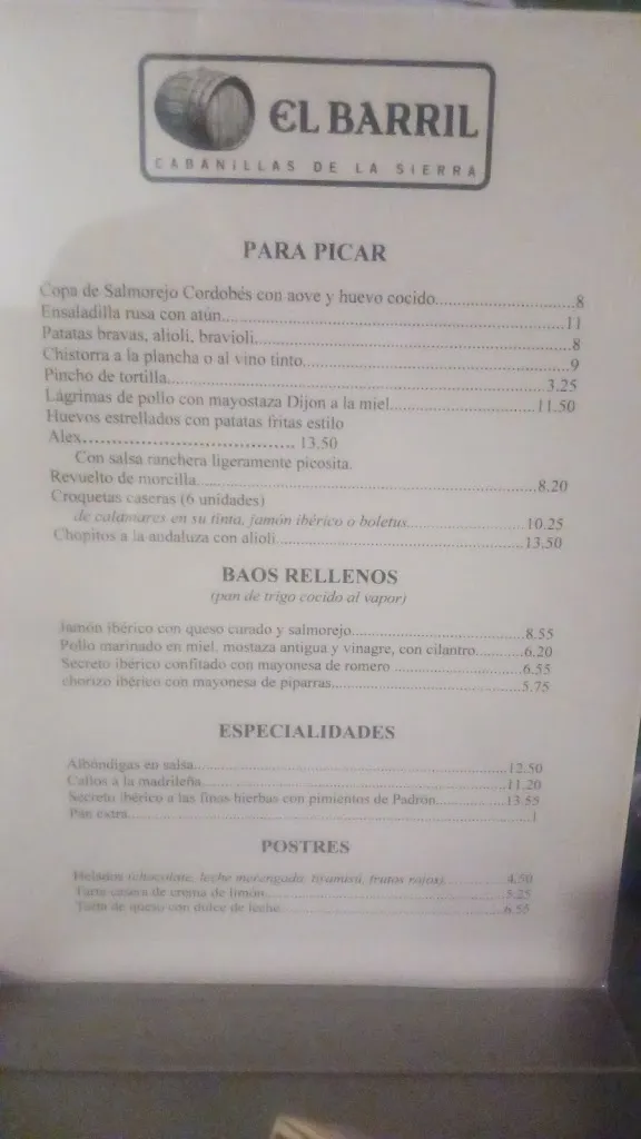 Menu_El Barril_Cabanillas de la Sierra_immagine_2