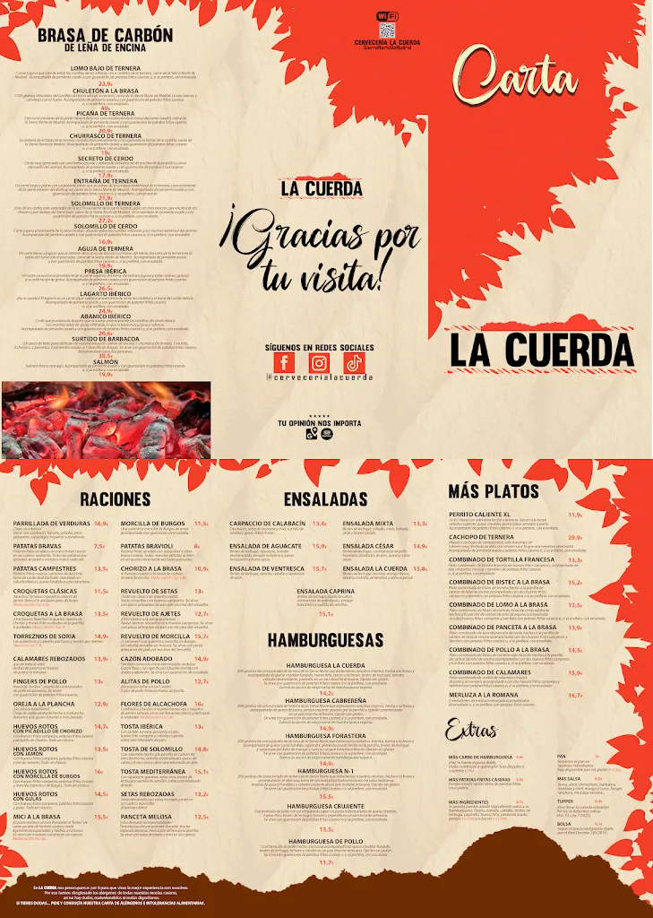 Menu_Cervecería La Cuerda_Cabrera La_image_1