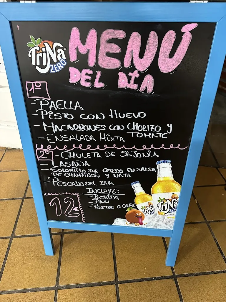 Menu_Bar Restaurante Mirasierra_Cabrera La_image_1