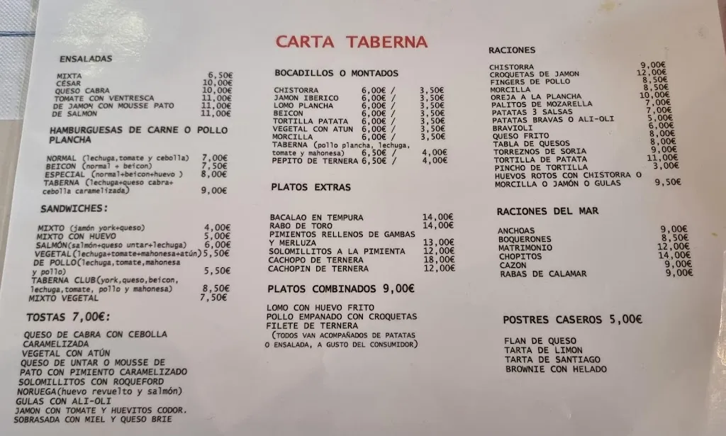 Menu_La Taberna_Bustarviejo_image_1