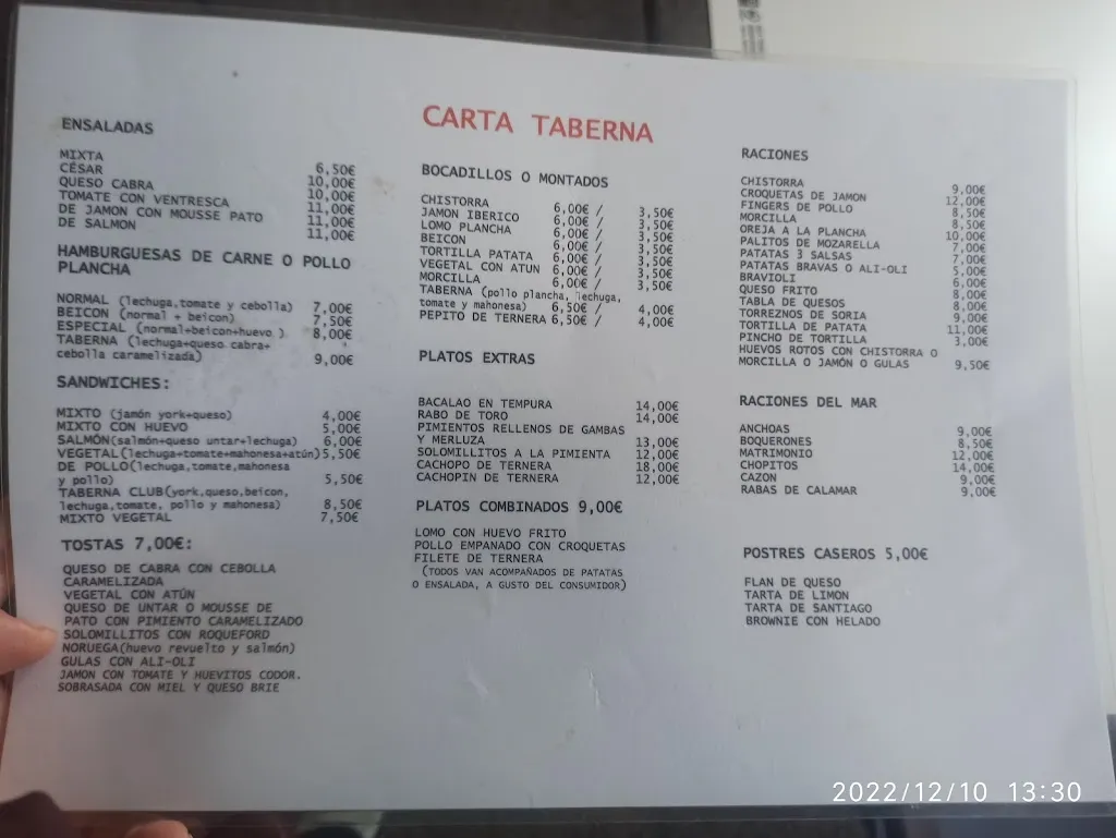 Menu_La Taberna_Bustarviejo_image_4