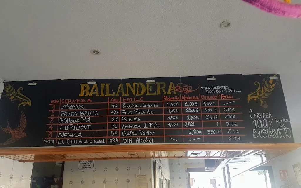 Menu_Cervecería Bailandera_Bustarviejo_image_4