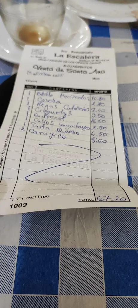 Francisco Jose Del Pozo_Restaurante la Escalera_Cadalso de los Vidrios_Bewertung