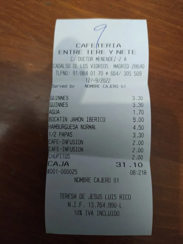 Lola Super Lola_Burger Nete_Cadalso de los Vidrios_review