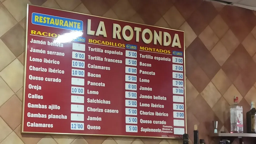 Menü_Restaurante La Rotonda_Camarma de Esteruelas_Bild_3