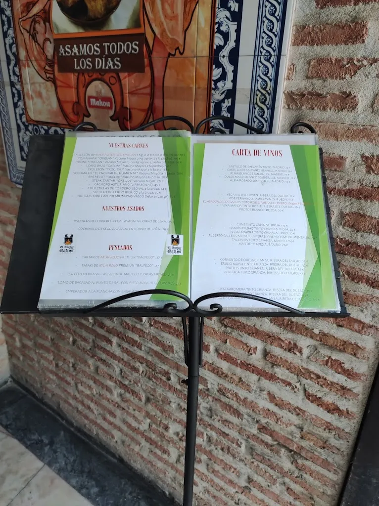 Menu_Asador de los Gallos_Carabaña_image_2