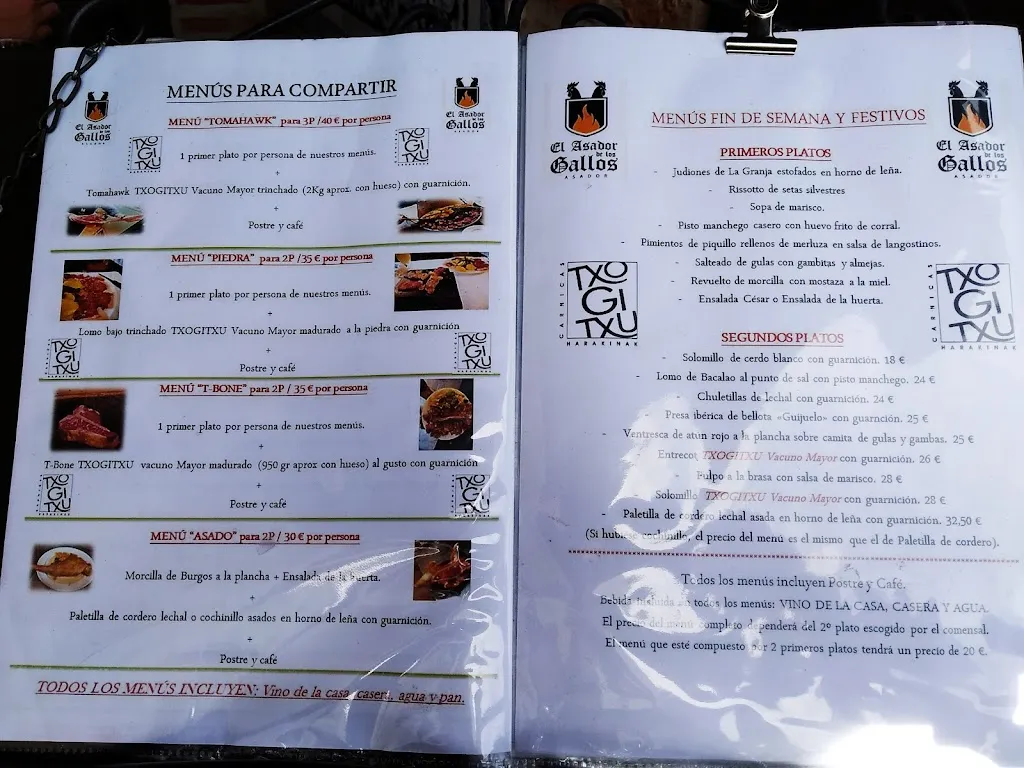 Menu_Asador de los Gallos_Carabaña_image_3