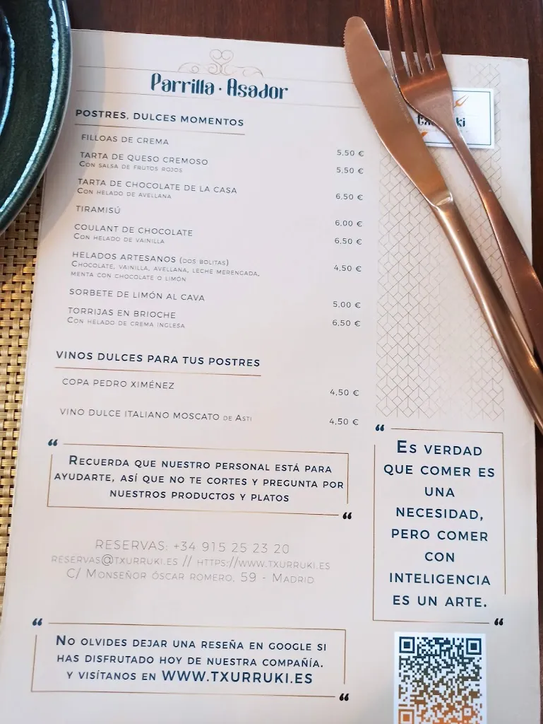 Menu_Txurruki Parrilla Asador_Carabanchel_image_3