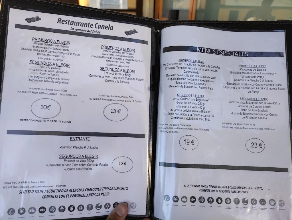 Menu_Restaurante Canela Arroyomolinos_Arroyomolinos_immagine_1