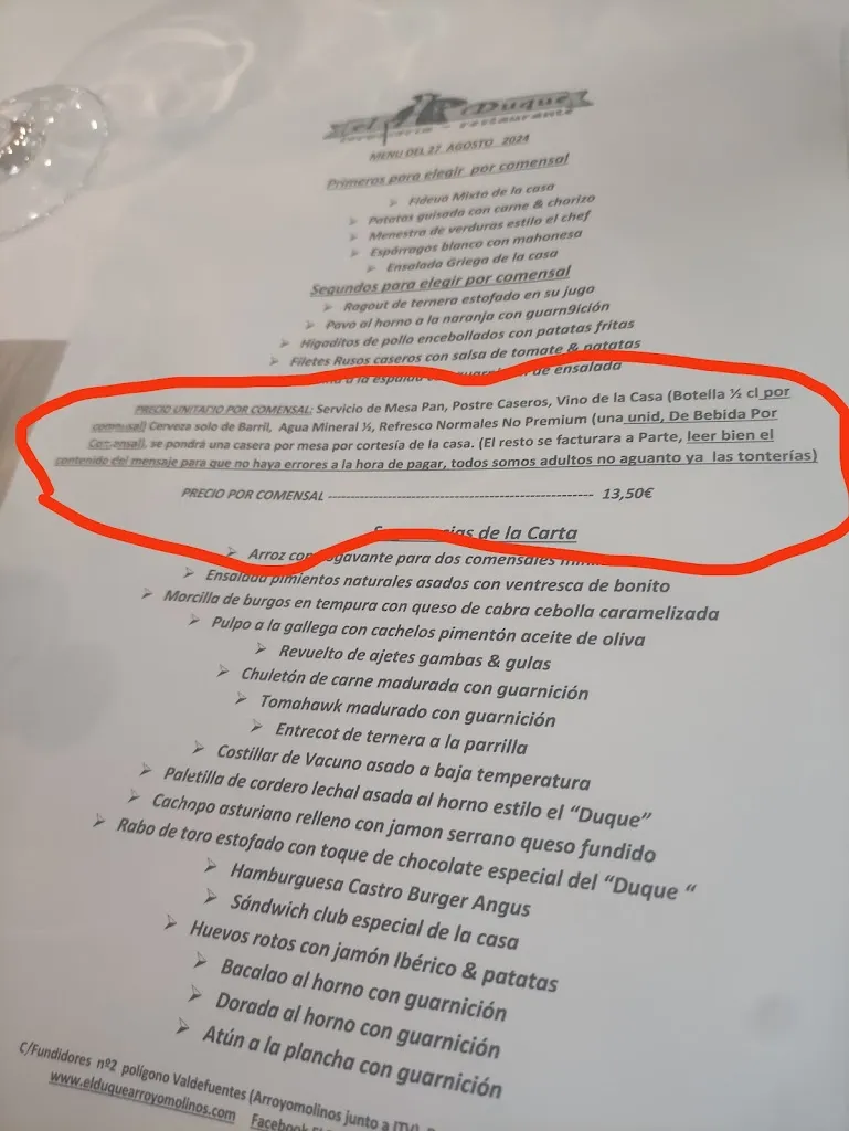 Menu_Restaurante El Duque_Arroyomolinos_image_1