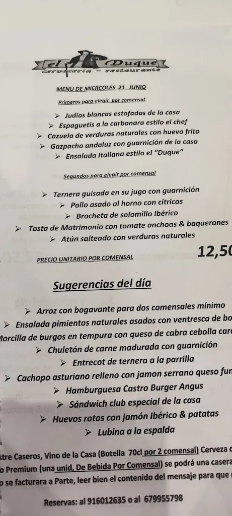 Menu_Restaurante El Duque_Arroyomolinos_image_2