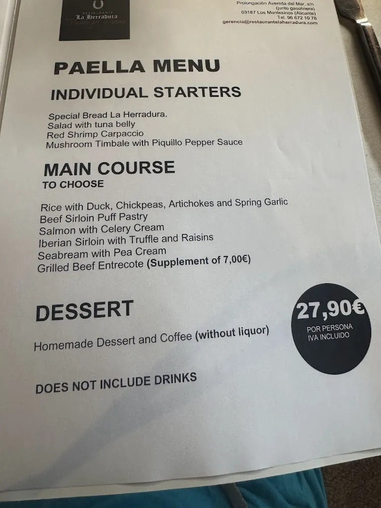 Menu_Restaurante La Herradura_Montesinos Los_immagine_2