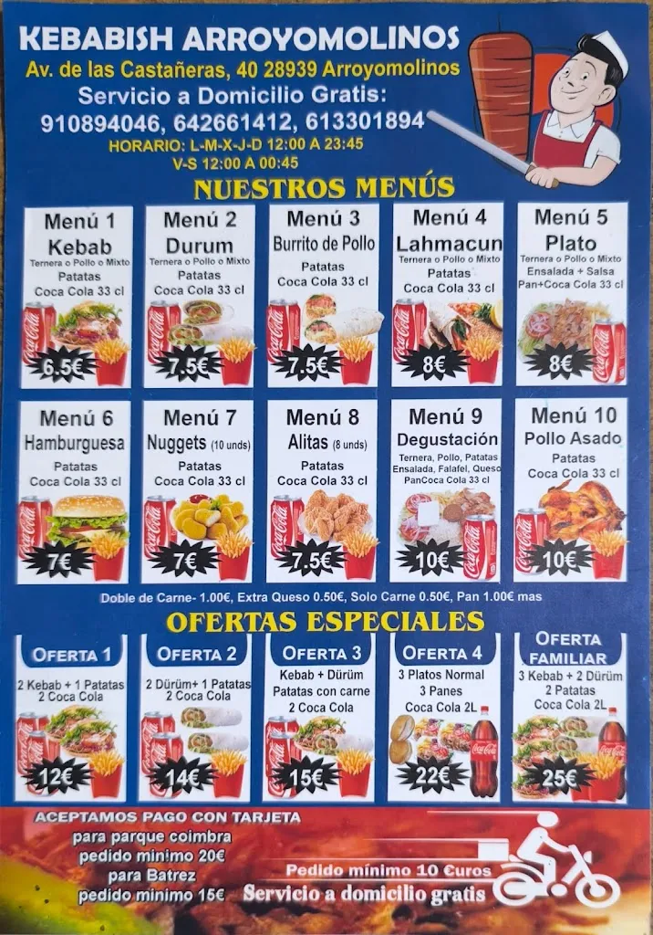 Menu_Kebabish Arroyomolinos_Arroyomolinos_immagine_1